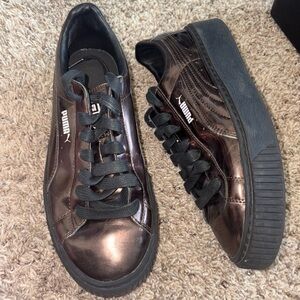 Puma Metallic Black Sneakers